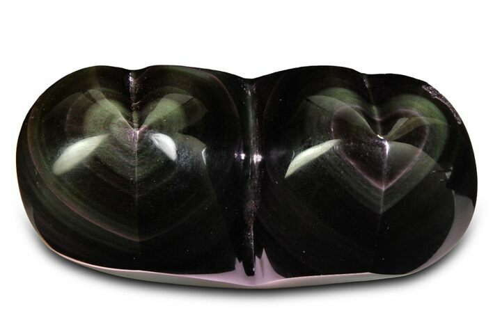 Polished Rainbow Obsidian - Mexico #352074